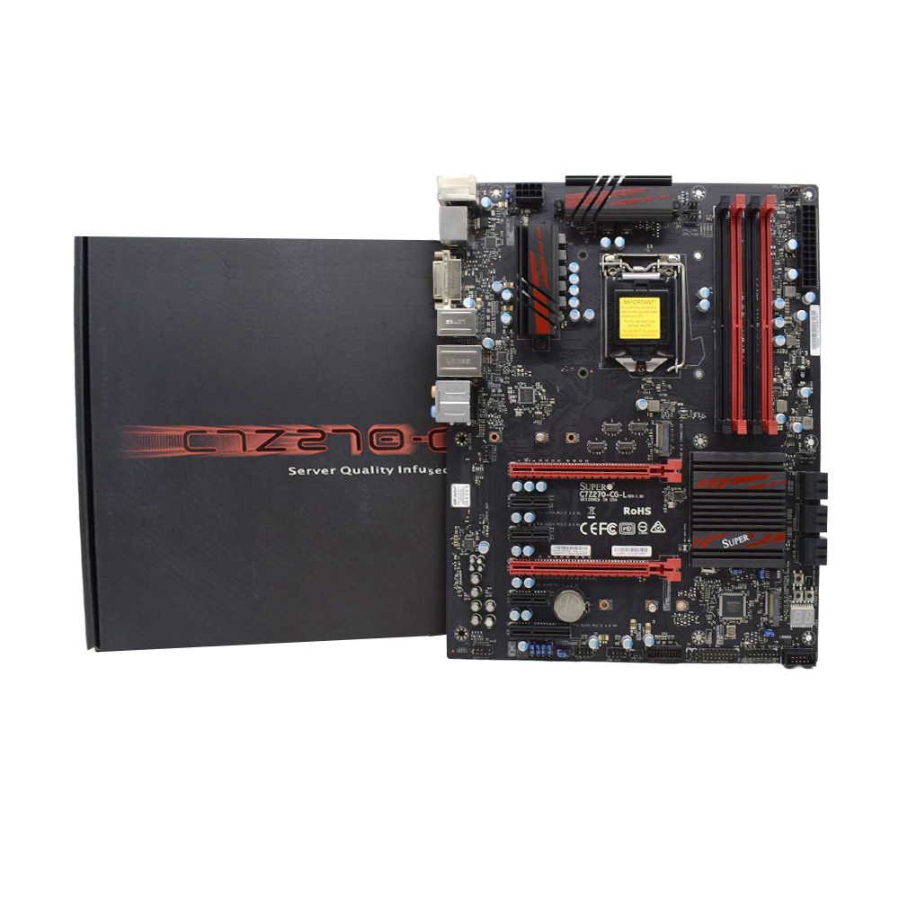 Intel Cpu Core I9 - 슈퍼마이크로 브랜드 새 제품 C7Z270-CG-L Z270